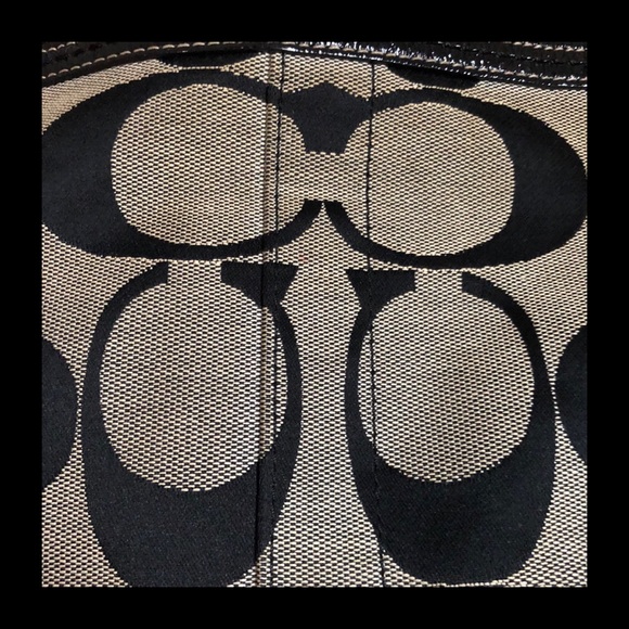 Coach Signature Logo Shoulder Bag - Picture 10 of 13